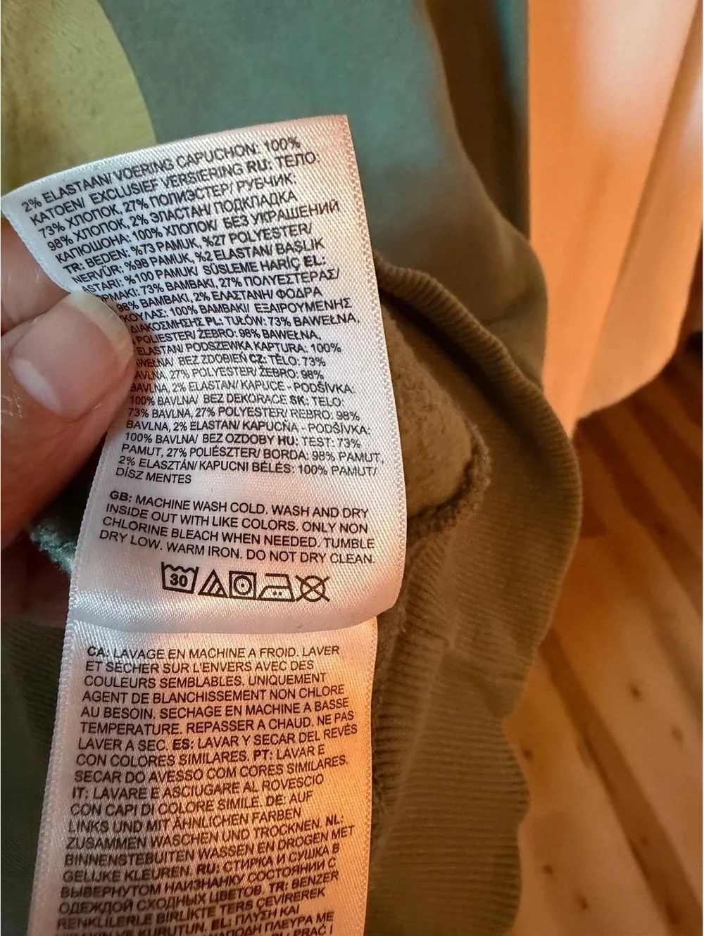 The North Face Men's Hoodie Sweatshirt Size Small Sage Green